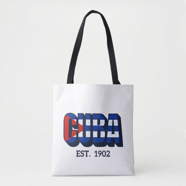Kuba-Flagge Tasche (Vorderseite)