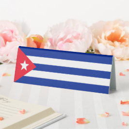 Kuba-Flagge Tischaufsteller