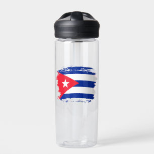 Kuba-Flagge Trinkflasche