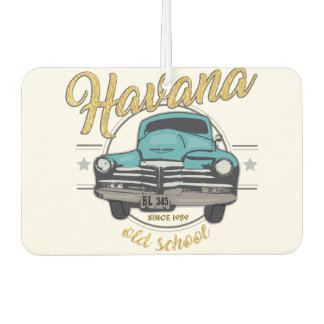 Kuba Havana Kuba Altes Auto Beach Reisen Geschenk Autolufterfrischer