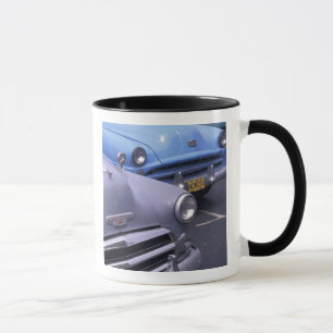 Kuba, Havanna. Klassische Auto der 50er Jahre Tasse