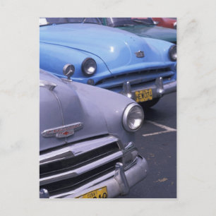 Kuba, Havanna. Klassische Autos aus den 1950er Jah Postkarte