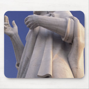 Kuba, Havanna, Skulptur von Jesus. Mousepad