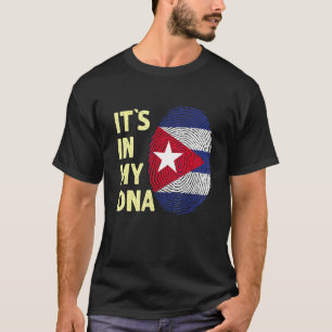 Kuba in meinem DNA-kubanischen Flaggenteam Cuba 1 T-Shirt