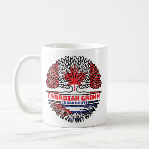Kuba - kanadisches Tree-Roots-Flag für Kanada Kaffeetasse