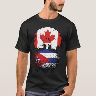 Kuba - kanadisches Tree-Roots-Flag für Kanada T-Shirt