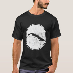 Kuba Karte Vintage Kubanisch T-Shirt