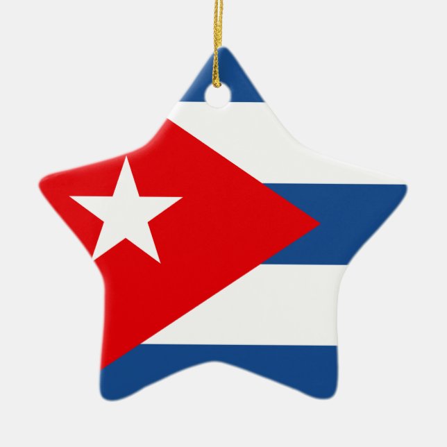 Kuba Keramik Ornament (Vorne)