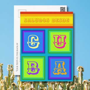 Kuba Kuba Farbreise Postkarte