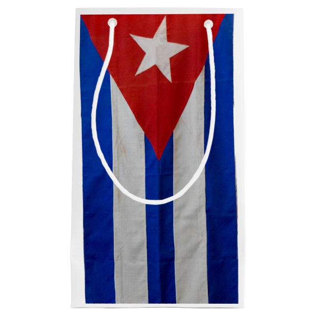 Kuba-Landesflagge Kleine Geschenktüte (Vorderseite)