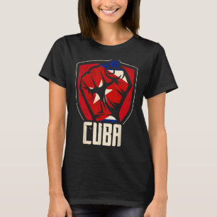 Kuba-Liebe kubanische Flagge Havanna Kommunismus S T-Shirt