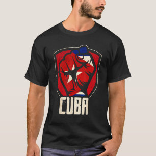 Kuba-Liebe kubanische Flagge Havanna Kommunismus S T-Shirt