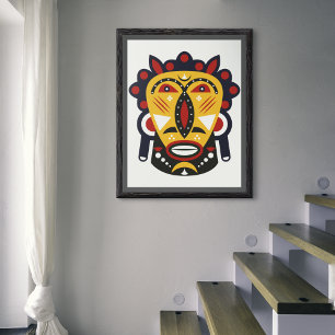 Kuba Mask Leinwanddruck