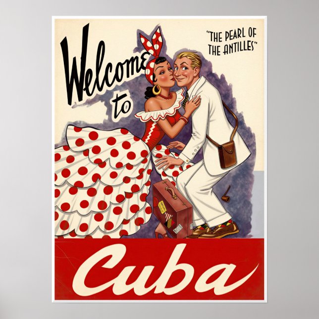 Kuba-Plakat Poster (Vorne)