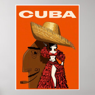 Kuba-Plakat Poster