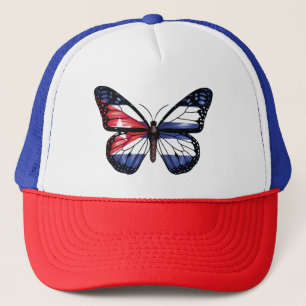 Kuba Schmetterling Monarchenflagge Truckerkappe