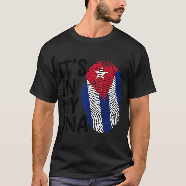 Kuba Shirt Frauen kubanische Flagge Shirt Mann IT_ (Vorderseite)