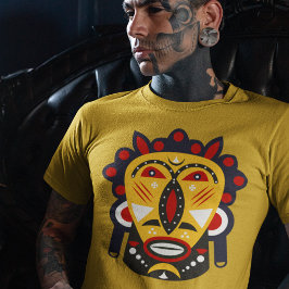Kuba-Stammesmaske T-Shirt