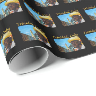 Kuba - Trinidad - Kubanische Zigarrenkunst Geschenkpapier