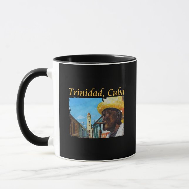 Kuba - Trinidad - Kubanische Zigarrenkunst Tasse (Links)