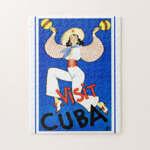 Kuba Vintage-Reiseposter