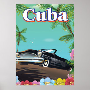 Kuba Vintages Reiseplakat Poster