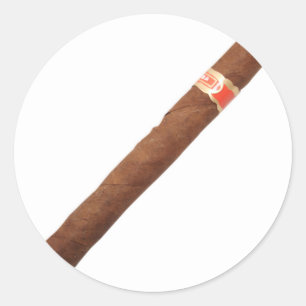 Kuban Cigar Runder Aufkleber