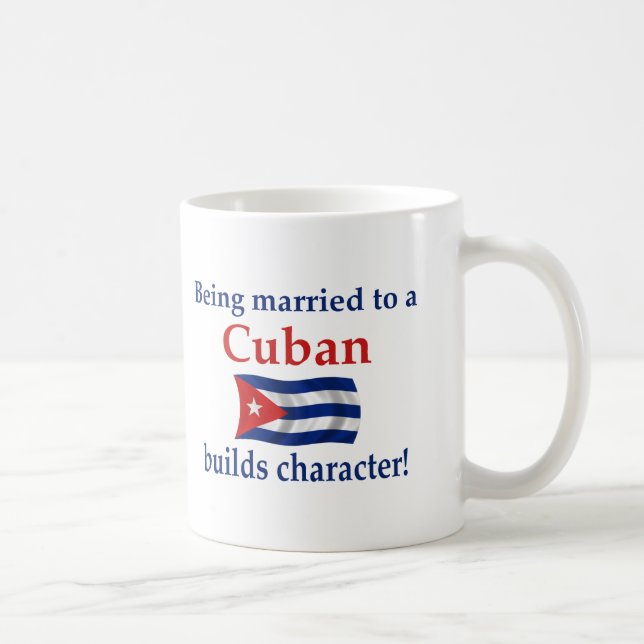 Kubaner errichtet Charakter Kaffeetasse (Rechts)