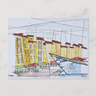 kubanisch Abstrakt   Saint-Tropez, Côte d'Azur Postkarte