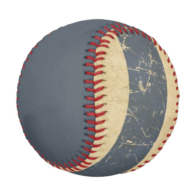 kubanische Flachflagge Baseball (Schrägansicht)