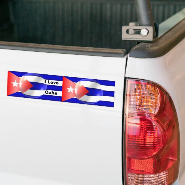 kubanische Flagge Autoaufkleber (Auf Lkw)
