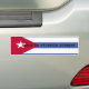 Kubanische Flagge Autoaufkleber (On Car)