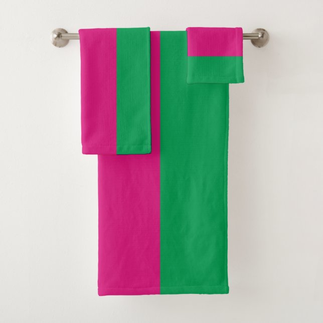 Kubanische Flagge Badhandtuch Set (Insitu)