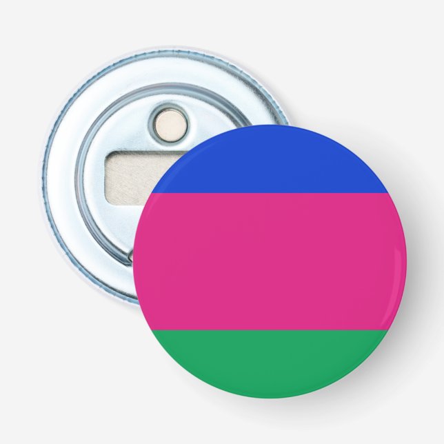 Kubanische Flagge Flaschenöffner (Vorderseite)