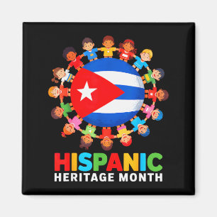 Kubanische Flagge Hispanic Heritage Month Kuba Jun Magnet