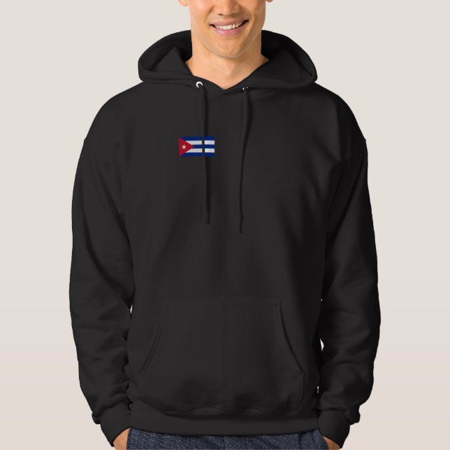 Kubanische Flagge Hoodie (Vorderseite)