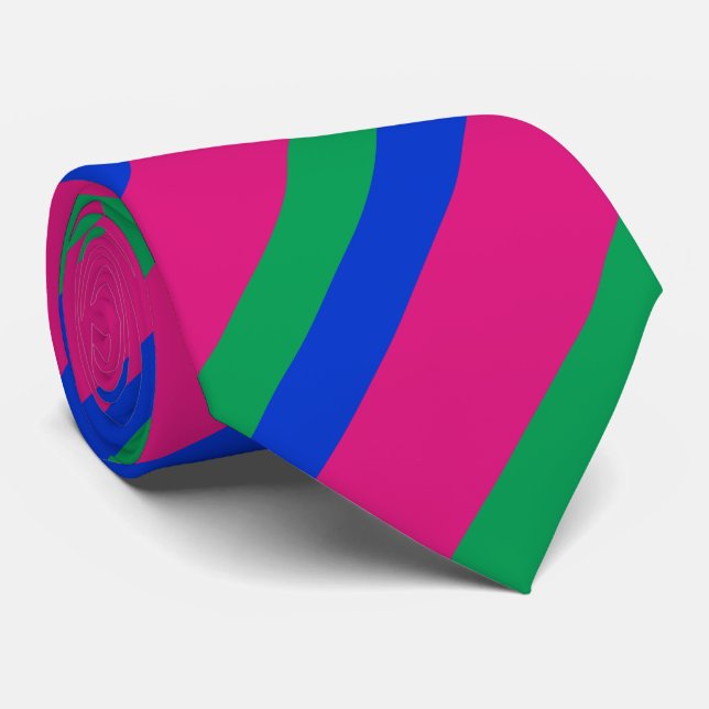 Kubanische Flagge Krawatte (Gerollt)