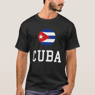 Kubanische Flagge Kuba Pride Kuba Reisen stolz Kub T-Shirt