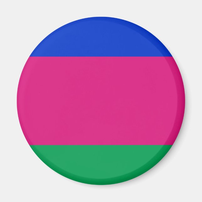 Kubanische Flagge Magnet (Vorne)