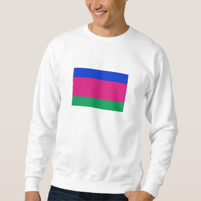 Kubanische Flagge Sweatshirt (Vorderseite)