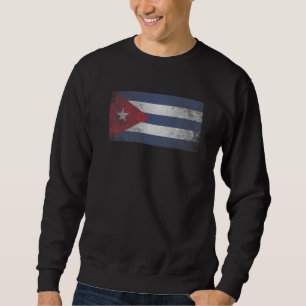 kubanische kubanische Flaggenstolze Country-Zuhaus Sweatshirt