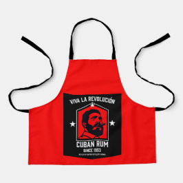 Kubanische Libre Rum Drinkers Revolution Schürze