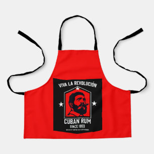 Kubanische Libre Rum Drinkers Revolution Schürze