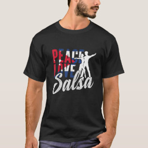 Kubanische Liebe für den Frieden Kuba Frauen Kuba T-Shirt