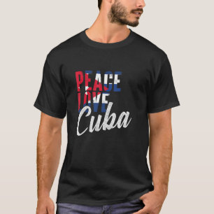 Kubanische Liebe für den Frieden Kuba - kubanische T-Shirt