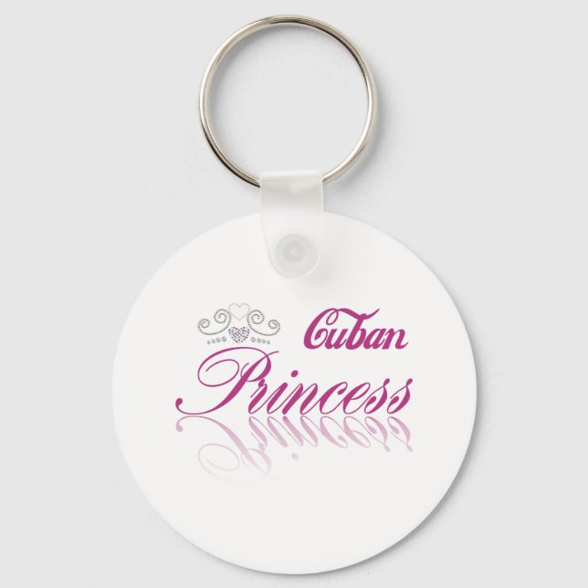 kubanische Prinzessin Schlüsselanhänger (Vorderseite)