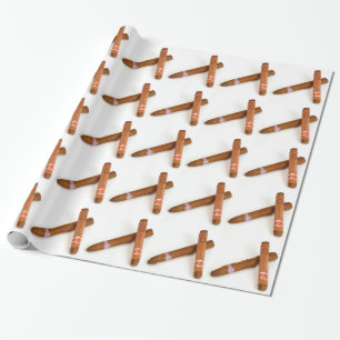 Kubanische Zigarren Geschenkpapier