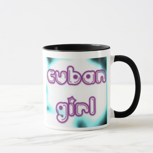 Kubanischer Mädchen-Umbau Tasse (Rechts)