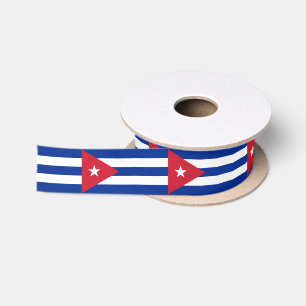 Kubanisches Flaggenband Satinband