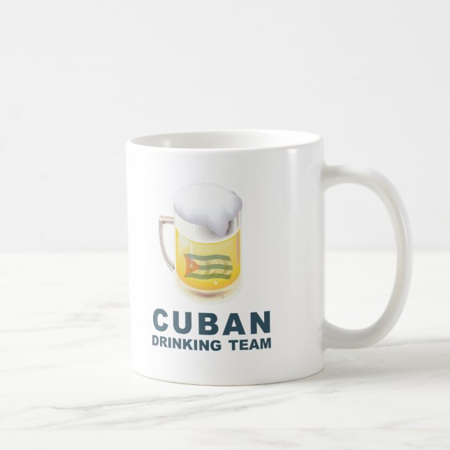 Kubanisches trinkendes Team Kaffeetasse (Rechts)